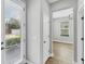 Inviting entryway featuring durable flooring and natural light at 3027 W Spruce St, Tampa, FL 33607