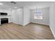 Open dining area with ample natural light and modern finishes throughout at 3410 Grove Street Cir, Tampa, FL 33610