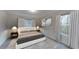 Bedroom with large windows offering plenty of natural light at 6243 Daerr Ridge St, Zephyrhills, FL 33543