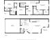 Detailed floor plan showcasing the layout of the home's two levels at 5329 Companion Ln, Tampa, FL 33619