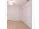 Well-lit room with modern ceiling fan and doors leading to the exterior at 9235 Richwood Ln, Port Richey, FL 34668
