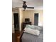 Bedroom with an open layout and hardwood flooring at 1317 W Alicia Ave, Tampa, FL 33604