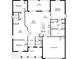 Detailed floor plan showcasing the layout of this home with multiple bedrooms and a lanai at 2277 Broadpoint Dr, Punta Gorda, FL 33983