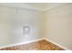 Walk-in closet with wire shelving and parquet wood flooring at 212 Citrus Landing Dr, Plant City, FL 33563