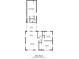 Floor plan depicting the home's layout, including room dimensions and locations at 4111 13Th S Ave, St Petersburg, FL 33711