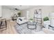 Bright and inviting living room with stylish furnishings and modern decor at 5629 36Th N Ave, St Petersburg, FL 33710