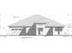 Sand finish stucco exterior home elevation with shingle roof and garage at 2116 Rio De Janeiro Ave, Punta Gorda, FL 33983