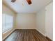 Bright bedroom features wood-look floors and natural light, offering comfort at 3944 11Th S Ave, St Petersburg, FL 33711