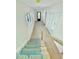 Hallway featuring stairs, natural light, and ample storage space at 2309 S Ardson Pl # 1, Tampa, FL 33629