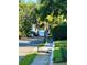 Scenic street view showcasing mature trees and partial water view beyond at 2309 S Ardson Pl # 1, Tampa, FL 33629