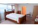 Bedroom with a large bed, carpet, and window providing natural light at 4719 Alcazar S Way, St Petersburg, FL 33712