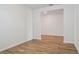 Neutral paint and wood-look tile flooring create an inviting, bright space at 1780 Draughton Dr, Zephyrhills, FL 33541