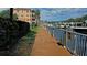 Stroll along the boardwalk with boat docks for easy access to the water and waterway views at 5000 Culbreath Key Way # 9-101, Tampa, FL 33611
