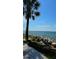 Beautiful water view showing the horizon, the palm trees and the rocky shoreline at 5000 Culbreath Key Way # 9-101, Tampa, FL 33611