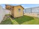 Exterior view of storage shed in backyard at 10227 Parsons St, Tampa, FL 33615