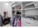 Custom closet with organized shelves, rods, and drawers to keep your wardrobe tidy and easily accessible at 2110 W Farwell Dr, Tampa, FL 33603