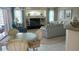 Inviting living room with comfortable seating and neutral decor at 4875 Hansard Ave, North Port, FL 34286