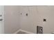 Laundry room featuring hookups and shelving at 7308 Hermes Ct, Apollo Beach, FL 33572