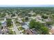Expansive aerial view showcasing the neighborhood's landscape and home's location at 14506 Sutter Pl, Tampa, FL 33625