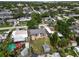 Charming single-Gathering home with fenced backyard, landscaping, and mature trees at 9033 3Rd N St, St Petersburg, FL 33702