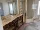 Spacious bathroom featuring a double vanity and a large shower at 365 145Th E Ave, Madeira Beach, FL 33708