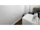 Bright laundry room features white appliances, storage cabinet, and modern horizontal shiplap wall accent at 420 61St S Ave, St Petersburg, FL 33705
