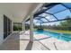 Enjoy the screened-in pool and spa area, perfect for outdoor relaxation and leisure at 4861 Antrim Dr, Sarasota, FL 34240