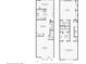 Detailed floorplan of a multi-story home showcasing the layout of rooms and closet spaces at 2731 Penzance St, Palm Harbor, FL 34684