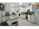 Updated kitchen features stainless appliances, attractive counters and cabinets at 3118 34Th Avenue E Dr, Bradenton, FL 34208