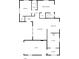 Detailed floor plan showcasing the layout of the home, including bedrooms, living areas, and bathrooms at 7604 Tyson Dr, Port Richey, FL 34668