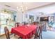 Formal dining room opens to adjacent living and kitchen areas at 251 Tropic W Blvd, Largo, FL 33770