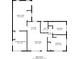 Detailed floorplan showcasing layout with dimensions for Gathering room, bedrooms, kitchen, and living spaces at 1020 58Th N Ave, St Petersburg, FL 33703
