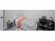 Cozy bedroom with a comfortable bed, functional desk area, and soft carpet flooring at 12829 Kings Lake Dr, Gibsonton, FL 33534