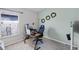 Well-lit office with spacious desk area creates a productive workspace with a calming aesthetic at 12829 Kings Lake Dr, Gibsonton, FL 33534