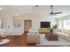 Spacious living room with vaulted ceiling and natural light is great for relaxing and entertaining at 11212 3Rd E Ave, Bradenton, FL 34212
