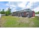 Expansive backyard with a screened patio, ideal for outdoor living and entertaining, with lawn at 3244 55Th Ave N, St Petersburg, FL 33714