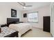 Comfortable bedroom features lots of natural light and neutral tones at 4549 Tippecanoe Trl # 20, Sarasota, FL 34233