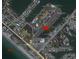Aerial map showing property location near the beach, restaurants, and shops on Madeira Beach, Florida at 215 Medallion Blvd # G, Madeira Beach, FL 33708