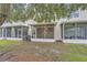 Backyard showing screened in lanais at 26622 Castleview Way, Wesley Chapel, FL 33544