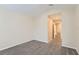 Bedroom showing carpeting with neutral paint and an ensuite bathroom at 26622 Castleview Way, Wesley Chapel, FL 33544