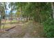 Scenic property view with mature trees, a glimpse of the home, and natural landscaping, creating a serene atmosphere at 14050 Blackjack Rd, Dover, FL 33527