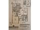 Floor plan blueprint of a home layout, including room dimensions and features, built by Homes by Towne at 10937 Bluestem Cir, Lakewood Ranch, FL 34202