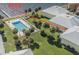 Community with pool, waterway access, landscaping, and multiple residential buildings at 7310 Sunshine Skyway S Ln # 116, St Petersburg, FL 33711