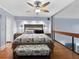 Main bedroom featuring modern furnishings and hardwood floors at 19700 Gulf Blvd # 204, Indian Shores, FL 33785