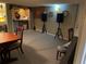 Basement entertainment area featuring a cozy dining setup, perfect for intimate gatherings and casual dining at 4713 9Th E St, Ellenton, FL 34222