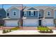 Charming townhome with a well-maintained front yard and attached one car garage at 42850 Park View Dr, Punta Gorda, FL 33982