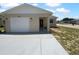 Charming single-story home featuring an attached garage, covered entry and a well-maintained lawn at 12800 Kellywood Cir, Hudson, FL 34669