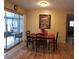 Dining area with a wooden table and chairs at 3680 Whiting Se Dr, St Petersburg, FL 33705