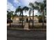 Charming single-story home with mature palm trees and a fenced front yard at 3680 Whiting Se Dr, St Petersburg, FL 33705