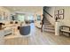Bright and spacious living room featuring modern furnishings, neutral tones, and stylish decor at 4171 Via Sienna Cir, Sarasota, FL 34243
